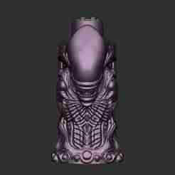 CLIPPER ALIEN GIGER LIGHTER CASE