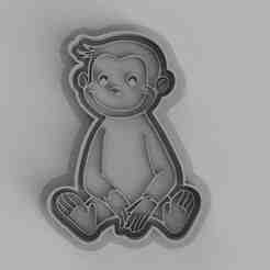 Cookie Cutters George the Monkey