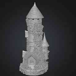 Enchanted Wizard Tower Retreat