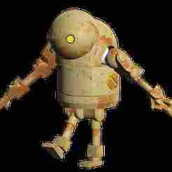 Forma de Vida Mecánica - Modelo "Small Biped"  (Nier: Automata)