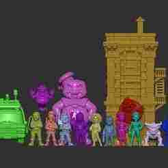 GhostBusters Figure Set