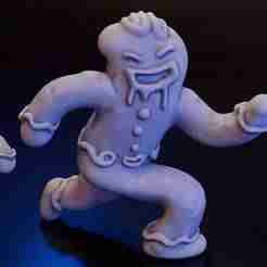 Gingerbrute - Tiny Construct (DND / TTRPG)