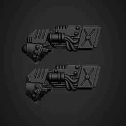 Golden Janitor Weapon Bits - Disintegrator Direct Energy Pistol