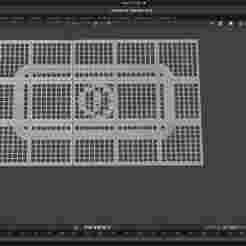 Grate Floor Tiles 4x4 inch Mechanicus Pipes 40k Grimdark Sci-fi DnD