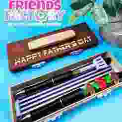 Grill & Write Toolbox: A Creative Pen Storage Solution (Personal Use Only)