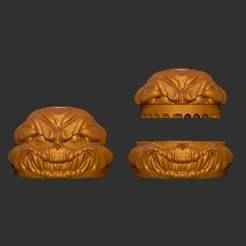 GRINDER - CREEPY BALL - WEED GRINDER HALLOWEEN GRINDER WEED CHOPPER