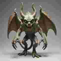 Grotesque Gargoyle: 28-32mm FDM/Resin Miniature