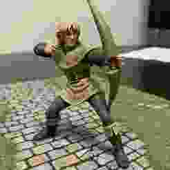 Hank the Ranger - Hero from Dungeons & Dragons (3D Printable Model)