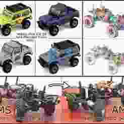 Hobby Plus CR-24 Axle-Mounted Servo MOD