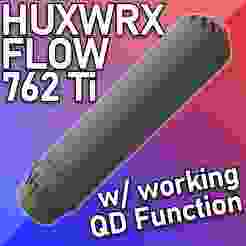 HUXWRX Flow 762 Ti w/ working Quick Detach Muzzle Break