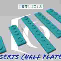 Inserts (Half Plates) | 1-Module-Wide