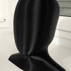 Mannequin head for display purposes