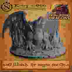 Moloch, the Magma Sea - Primordial Dragons Collection - 5e DnD RPG Tabletop & Wargames Miniature