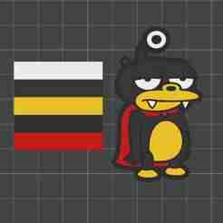 Nibbler Futurama Keychain / Mordisquitos Futurama Keychain