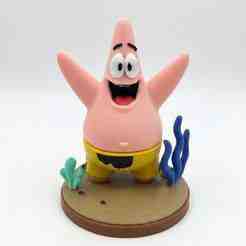 Patrick Starfish with underwater base