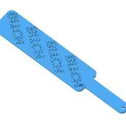 Pleasure Or Pain Spiked Spanking Paddle BDSM