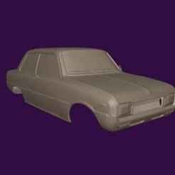 RC BODY 1973 MAZDA 1000 2DR SEDAN 3D STL PRINT
