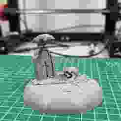 Scenic Bases Set with Skeleton, Raven and Tombstone – 25/32/40/50mm Presupported