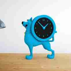 Scooby Desk Clock