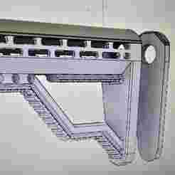 Shoulder rest for 88g CO2 cartridges