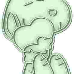 Snoopy 11 whole cookie cutter