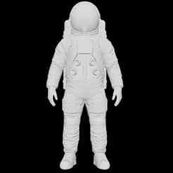 Stylized Astronaut 3D Model