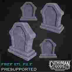 Tombstone Duo – Free STL