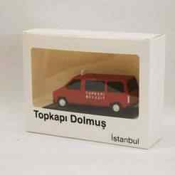 🚐 Topkapi Dolmus – Iconic Istanbul Shared Taxi 3D Printable Model