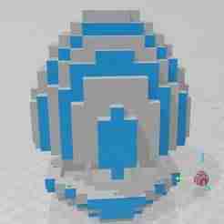 Voxel Egg Deck Box