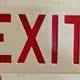 Exit Sign Light Up, Novelty
