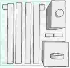 Mega Minecraft Creeper (with keychain hole)