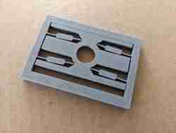 Shadowbox to display mini plastic baseball helmets