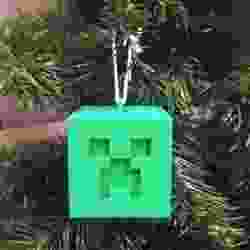 Creeper Christmas Decoration