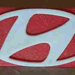 Towbar badge (Hyundai Logo)