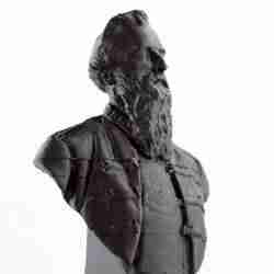 William Booth Bust on Mile End Road, London