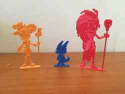 Baykuş Evi 8bit Standee'leri