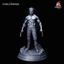 WOLVERINE - HUGH JACKMAN - X - ERKEKLER 3D BASKI