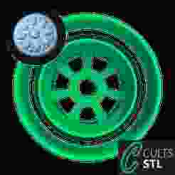 CORTADORES RODA - HOT WHEELS - 5cm