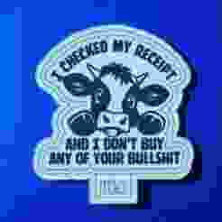 I checked my receipt