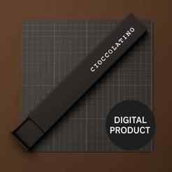 Nespresso Cioccolatino Sleeve STL File | Digital Download | 3D Printed Replacement Sleeve for Nespresso Classic Pods