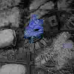 [Z-EARTH] Azure Wolf Keycap Mechanical Keyboard