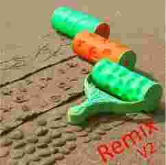 key ring in the shape of Qatar - Lusail International Circuit