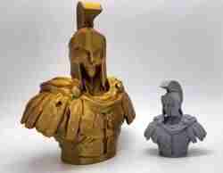 Spartan Commander Bust