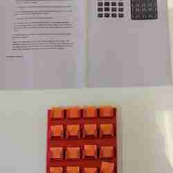 Tinkercad Braille Game - Letters - Kyra, Emma, Mr. Jones