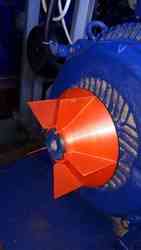 45 kW elektrik motoru için fan 200/59,2 mm