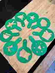 Noel kahve kalıpları