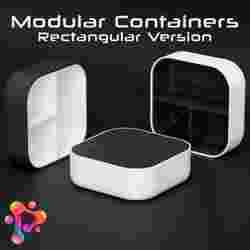 Polymeria'dan Modüler Konteynerler (Dikdörtgen Versiyon)