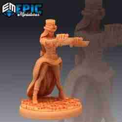 Mechanic Victoria Pistols / Female Artificer / Steampunk Engineer Woman