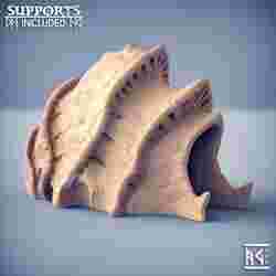 Subterrain Carapace Entrance - Scourgeland Survivor Terrain Piece