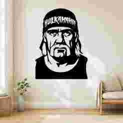 Hulk Hogan - Wall Art Multicolor